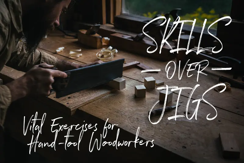 Skills Over Jigs: Essential Hand-Tool Drills For Woodworkers 1