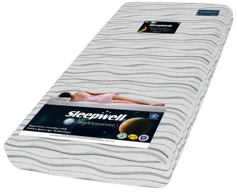 Sleepwell Regal Memory Foam Mattress For Restorative Sleep 1