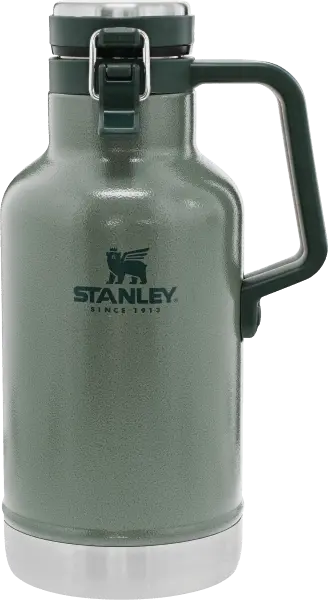 Stanley Classic 1.9L Hammertone Green Growler 1