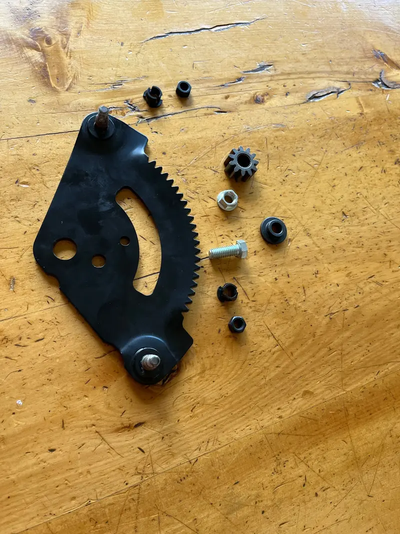 Steering Sector Gear Kit For Mtd, Yard-Man, Cub Cadet, And Similar Riding Mowers 1