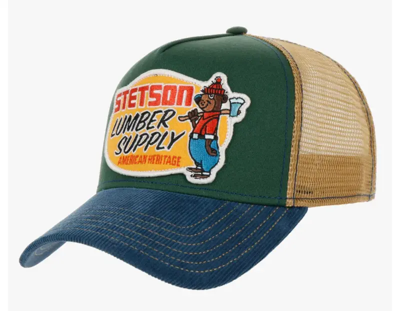 Stetson Modern Trucker Cap – Adjustable Fit & Mesh Panels 1