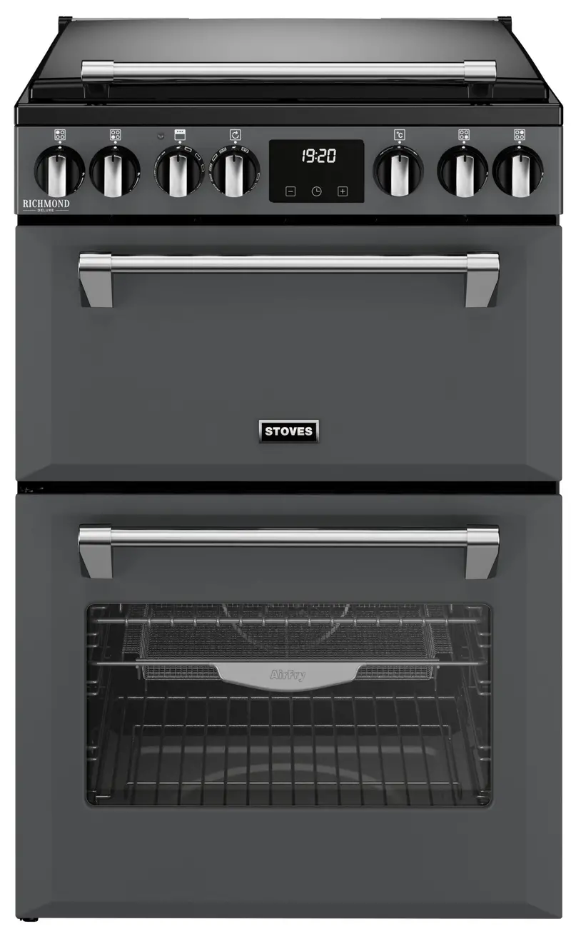 Stoves Richmond Deluxe 60Df 60Cm Dual Fuel Cooker – Anthracite Finish 1