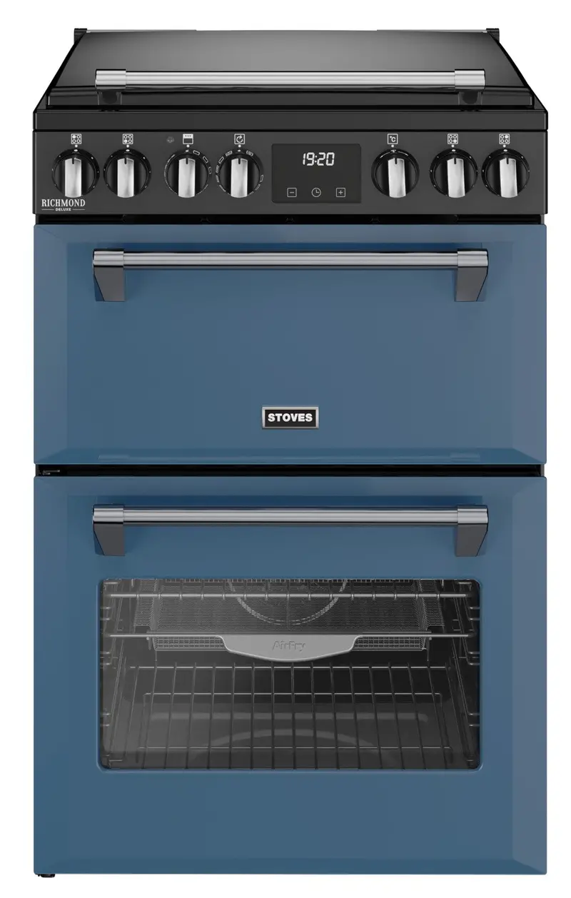 Stoves Richmond Deluxe 60Ei Rty 60Cm Induction Cooker – Twilight Blue 1