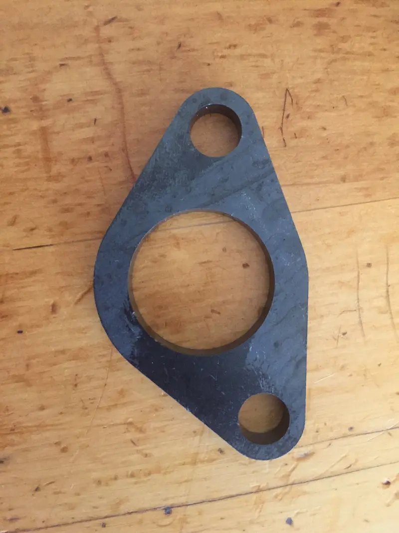 Subaru Ex400 Engine Exhaust Outlet Weldment Assembly 1