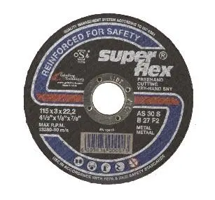 Superflex Portable Steel Cutting Disc – Standard Grade 1