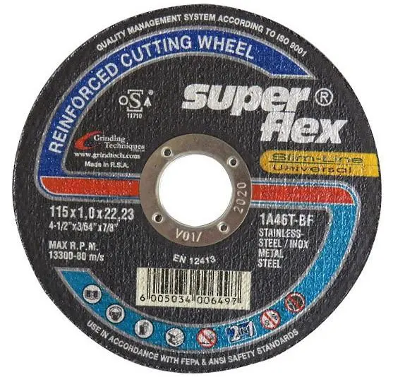 Superflex Slimline Dual-Purpose Angle Grinder Cutting Discs 1