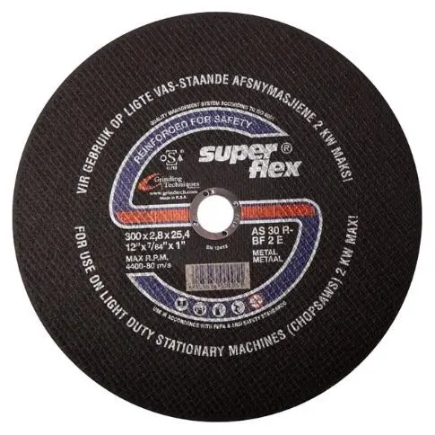 Superflex Stationary Machine Steel Cutting Disc – Premium Grade 1