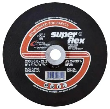 Superflex Steel Angle Grinder Disc 1
