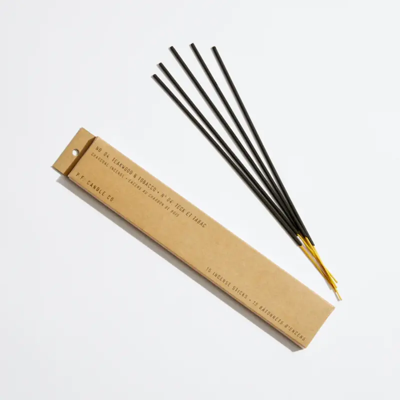 Teakwood And Tobacco With Rose Incense By Pf Candle Co 1