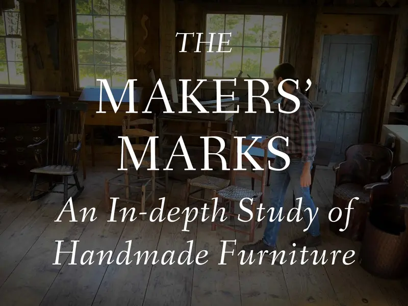 The Makers’ Marks: Exploring Identity And Excellence In Handmade Furniture 1