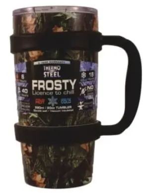 Thermosteel Camo Frosty Tumbler – 590Ml Rugged Outdoor Design 1