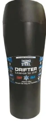 Thermosteel Drifter Car Cup – 450Ml Magnetic Mount Compatible 1