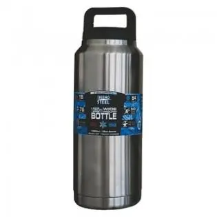 Thermosteel Wide-Mouth Vacuum Flask – Durable Stainless Steel Construction 1