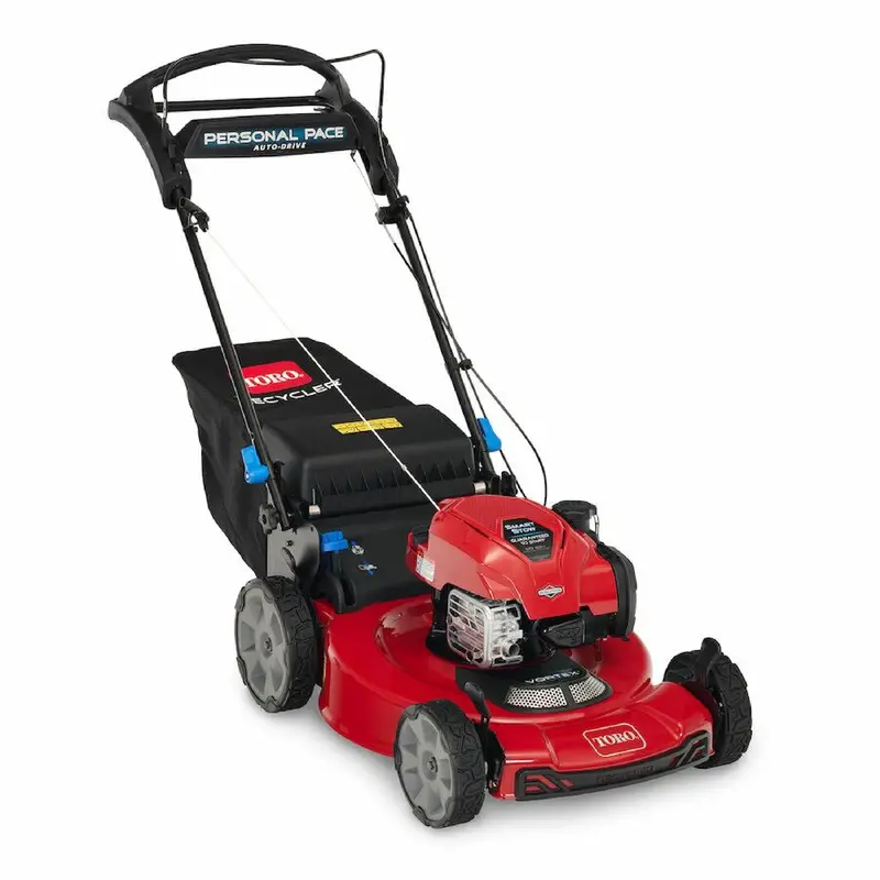 Toro 22-Inch Recycler Lawn Mower Featuring Personal Pace Drive And Smartstow Compact Storage 1