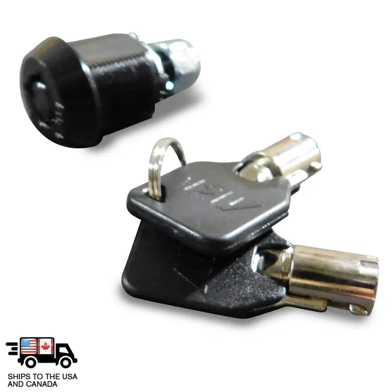 Tubular Lock & Key Set – Pre-Numbered (1201–1210) 1