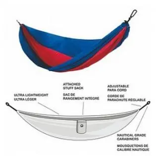 Ultratec Double-Layer 230T Polyester Hammock For Two 1
