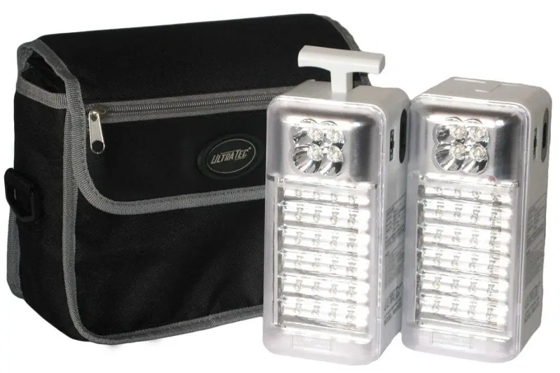 Ultratec Dual-Pack Led Camping Lantern Set 1