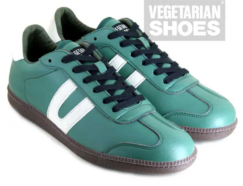 Vegetarian Shoes Cheatah Green Sneaker – Sustainable Vegan Casual Shoe 1