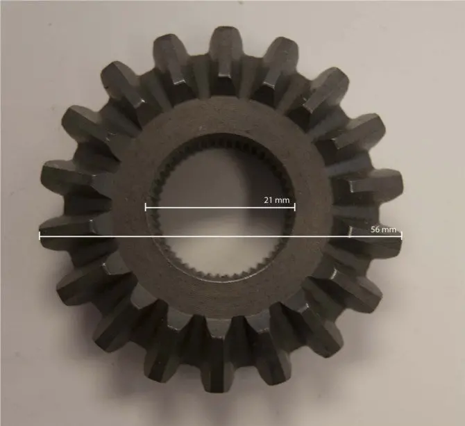 Walker Mower Big Deck Reduction Gearbox Gear Assembly 1