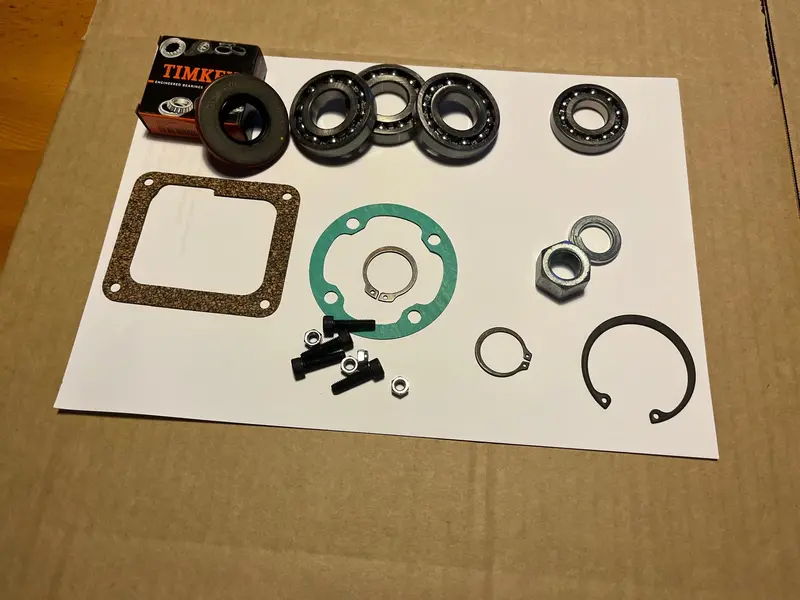 Walker Mower Blade Drive Gearbox Rebuild Kit 1