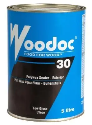 Woodoc 30 Exterior Low-Gloss Polywax Sealer – Clear Uv-Resistant 1