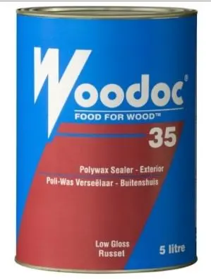 Woodoc 35 Exterior Polywax Sealer – Russet-Tone Weatherproof Finish 1