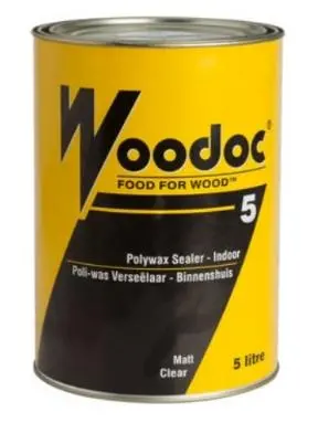Woodoc 5 Indoor Matt Polywax Sealer – Water-Based Finish 1