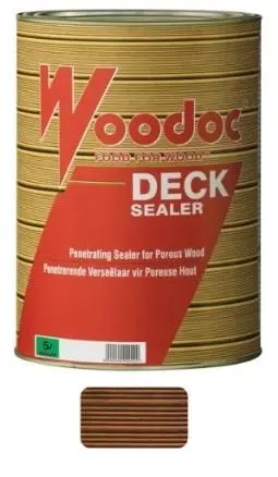 Woodoc Deck Sealer – Golden Brown Exterior Timber Protection 1