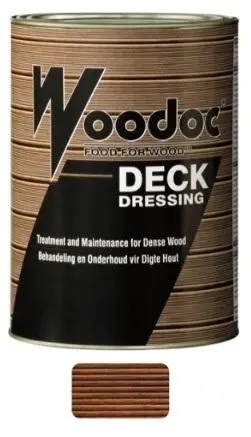 Woodoc Golden Brown Deck Dressing – Restorative Timber Oil 1