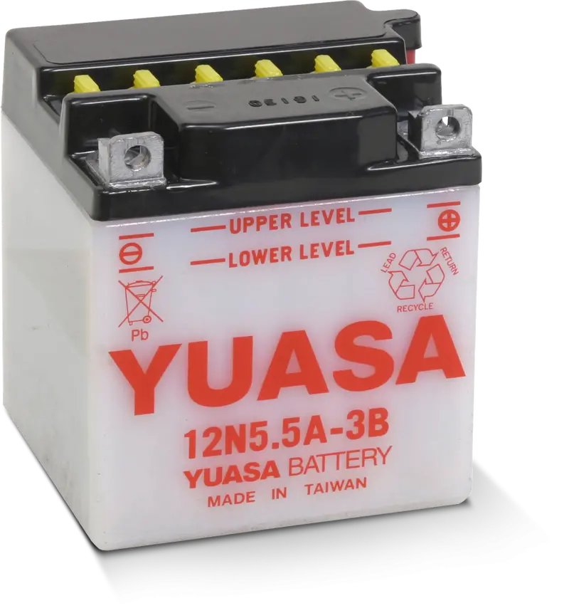 Yuasa 12N5.5A-3B Sealed Powersport Battery – $10 Core Charge 1