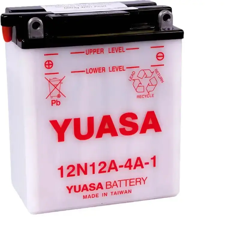 Yuasa Yb12A-4A-1 Powersport Battery – 12V, Agm, Dual-Purpose Use 1