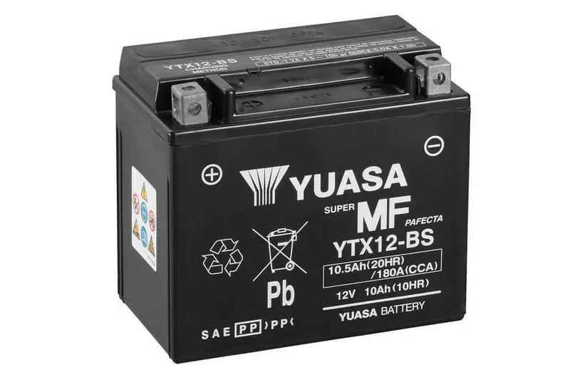 Yuasa Ytx12 Powersport Battery – $10 Core Fee 1