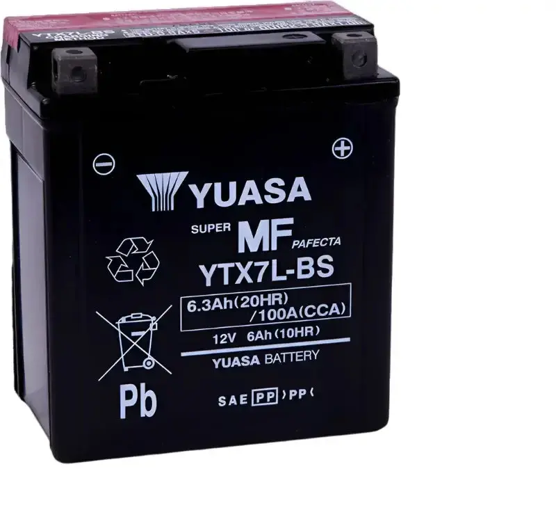 Yuasa Ytx7L Powersport Battery – 12V Maintenance-Free With $10 Core Fee 1