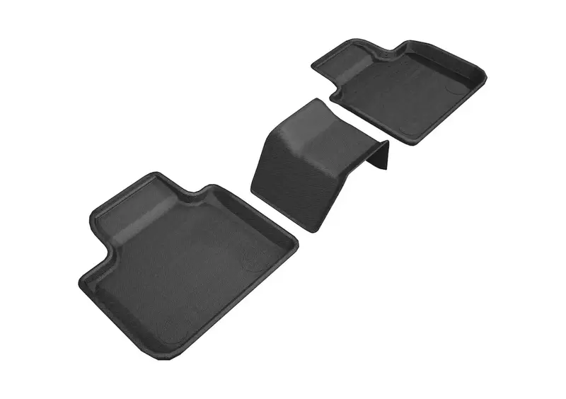 3D Maxpider Kagu Black Floor Mat Set – 3-Piece, Second-Row Coverage (Limited Stock) 1