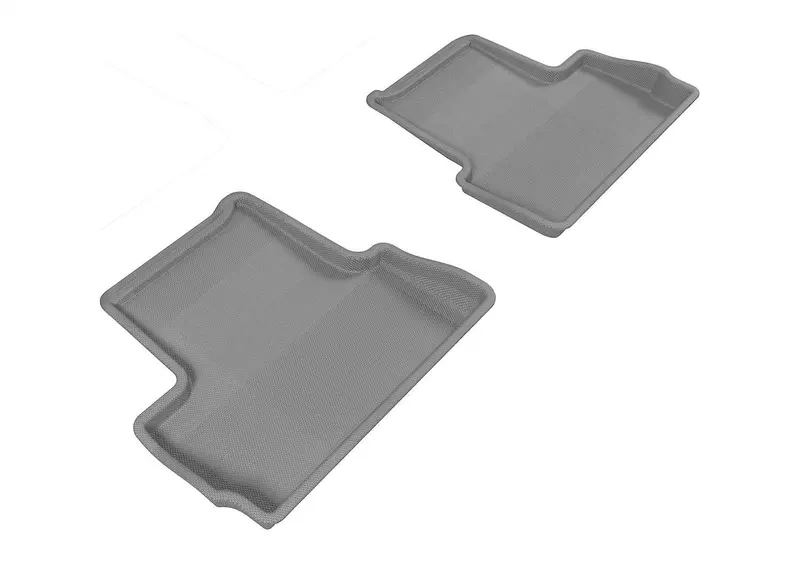 3D Maxpider Kagu Gray All-Weather Floor Mat Set – Rear 2-Piece, Limited Stock 1