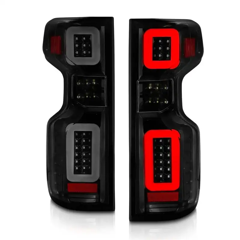 Anzo Usa 311415 Led Tail Light Assembly – Smoke Lens, Black Housing With Integrated Light Bar 1