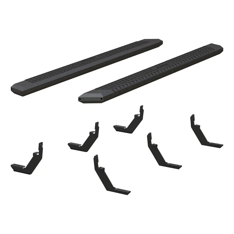 Aries Advantedge Black Aluminum Side Bars – 5.5" X 85", Fits Chevrolet Colorado & Gmc Canyon 1
