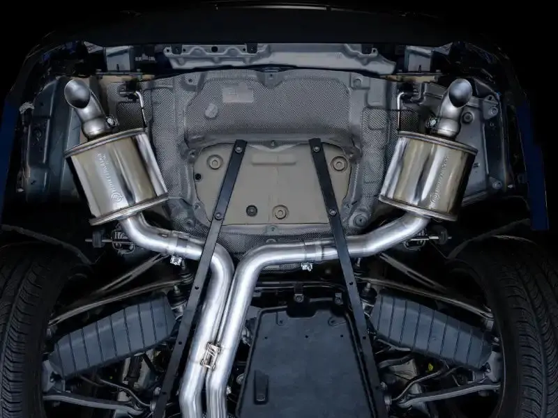 Awe Touring Edition Cat-Back Exhaust – For 2019–2023 Audi A6/A7 3.0T, Turn-Down Tips 1