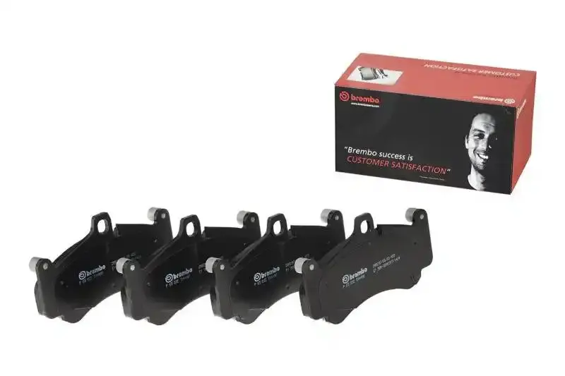 Brembo Ceramic Brake Pads – Rear Oe-Equivalent For 1997–2002 Bmw Z3, 1999–2009 Saab 9-5, And 1999 Bmw 318Ti 1