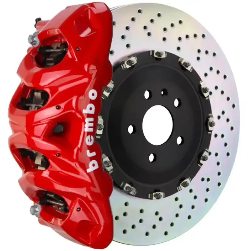 Brembo Front Big Brake Kit For Bmw X5M/X6M (2009–2019) – 8-Piston Calipers, 412X38Mm Drilled Rotors 1