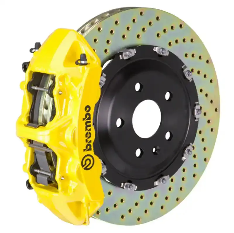 Brembo Gt Big Brake Kit For Bmw M3 (2008–2013) And 1M (2011–2012) – Front, 365X34Mm Drilled Rotors, 6-Piston Calipers 1