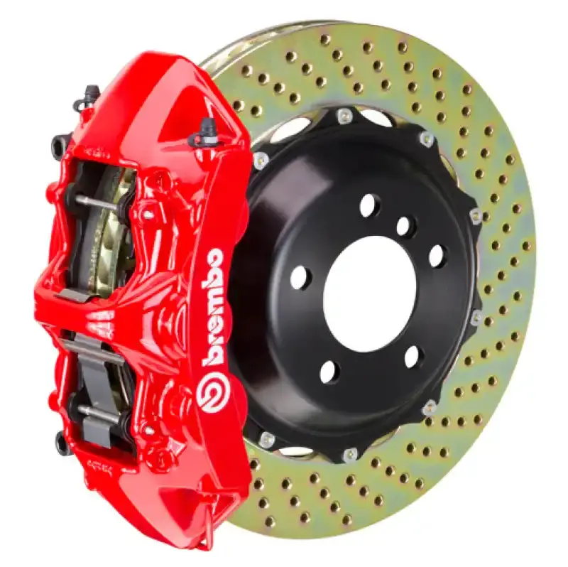 Brembo Gt Big Brake Kit – Front 6-Piston Calipers, 380X32Mm Drilled Rotors For 2017–2021 Honda Civic Type R 1