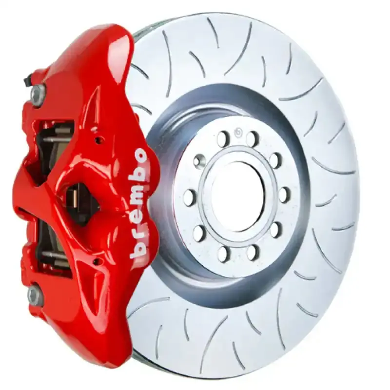 Brembo Gt Big Brake Kit – Front Slotted Rotors And 4-Piston Calipers For Audi Tt/Tts (2007–2015) 1