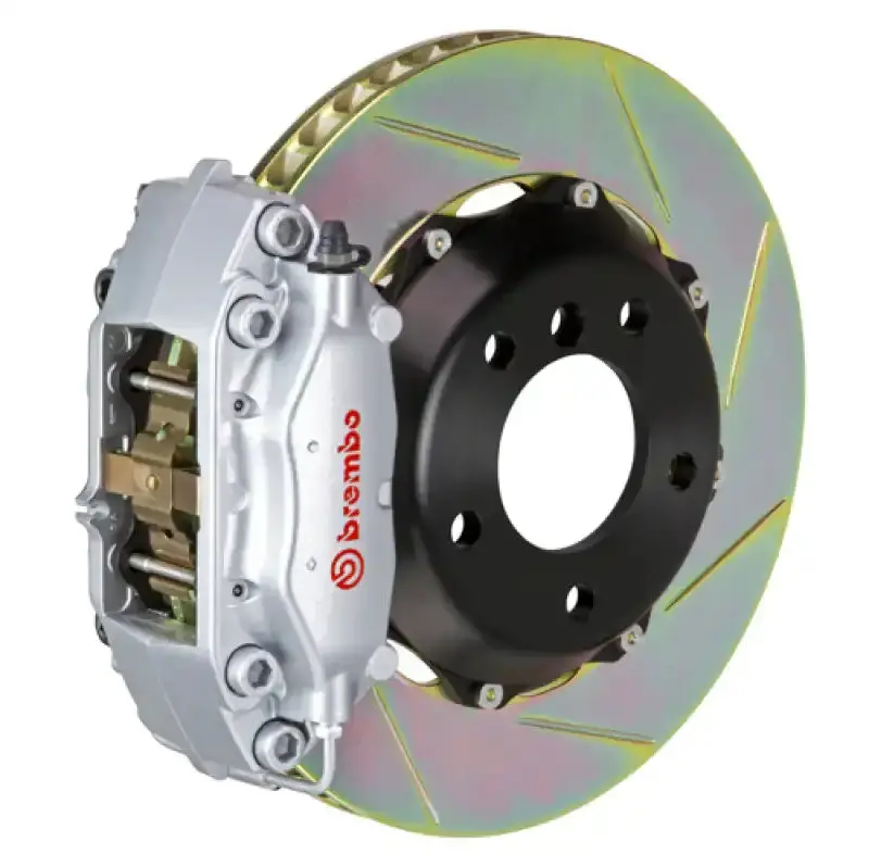 Brembo Gt Rear Brake Kit – 4-Piston Calipers, 328X28Mm Slotted Rotors For 2003–2008 Mercedes-Benz Sl500 1