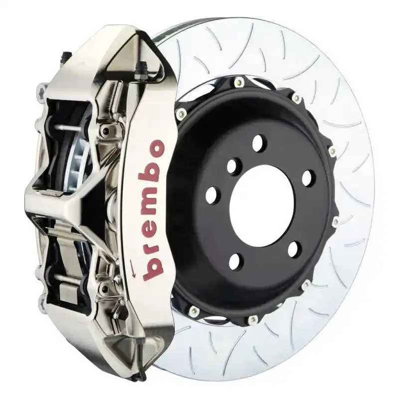 Brembo Gtr Big Brake Kit For 1992–2002 Dodge Viper Rt/10 & Gts – Front, 6-Piston Billet Calipers With 355X32Mm Slotted Two-Piece Rotors 1