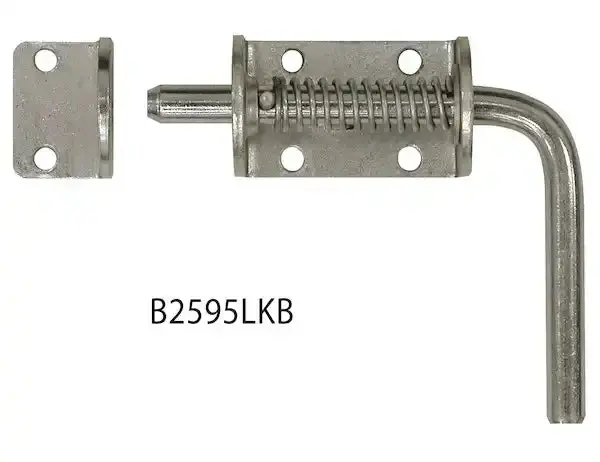 Buyers Products B2595Lkb Spring-Loaded Tailgate Latch – Trailer-Mounted, Includes Mounting Hardware 1