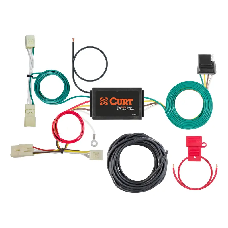 Curt 56410 Custom 4-Way Flat Trailer Wiring Harness For Kia Forte Koup 1