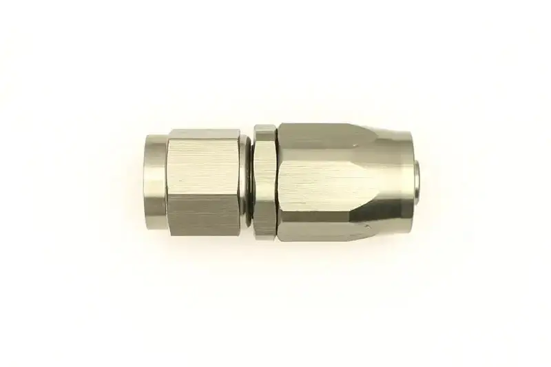 Deatschwerks 6An Female Swivel Straight Hose End – Cnc-Machined Aluminum, Cpe Finish 1