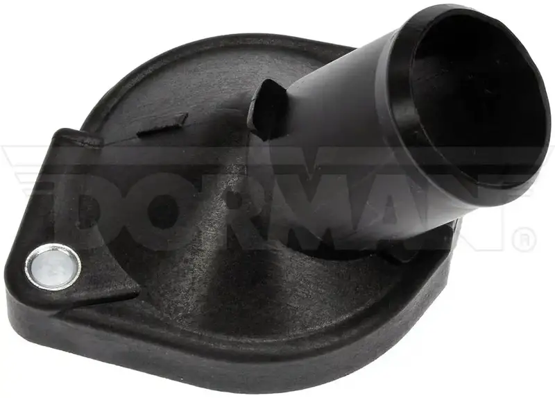 Dorman Thermostat Housing – Oe Solutions Replacement With 50-Degree Neck And Black Plastic Construction 1