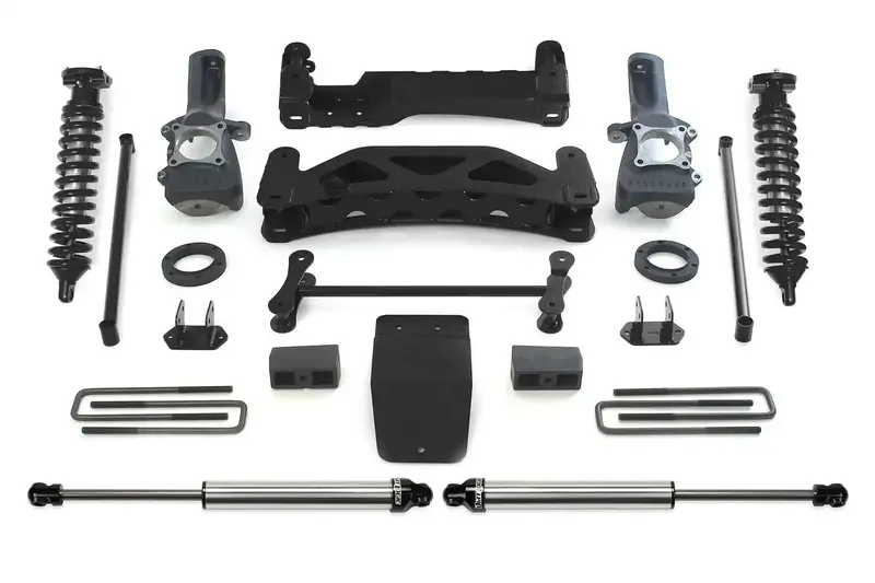 Fabtech 6-Point Dual-Linked Suspension System – Includes Dual-Linked Lower Control Arms And 2.5" Coilovers For 2004–2008 Ford F-150 4Wd 1